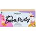 Thoughtfully Gourmet Mini Boba Party Set - Makes 16 Tasting Portions of Bubble Tea with 4 Flavors Boba Pearls, Cups, Lids, and Straws - Buy Online on GoSupps.com