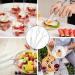 Clear Plastic Cutlery Set | Plastic Utensils |100 Piece Heavy Duty Disposable Party Supplies | 6.4-Inch Clear Plastic Forks | Perfect Disposable Cutlery Set for Any Occasion Dinners Catering 6.4-inch transparent knife*100 - Buy Online on GoSupps.com