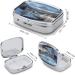 Winter Landscape Bavarian Alps Pill Box - 2 Compartment Medicine Organizer | Decorative Portable Pill Case for Pocket & Purse - Buy Online on GoSupps.com