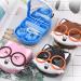 Vansza 4-Piece Squirrel Contact Lens Container Set | Cute Portable Organizers | Animal-Cartoons Eye Contact Storage Box for Travelers - Buy Online on GoSupps.com
