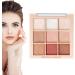 d's Eyeshadow Palette - Matte Eyeshadow Powder 9 Colors Highly Pigmented Glitter Luxury Long Lasting Shimmer Makeup Palette for Party Bar Daily Use - Buy Online on GoSupps.com