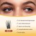 Cluster Lashes Quewel - 168 Piece C Curl Mix Eyelash Extensions (12-18mm) - Soft & Light Volume False Eyelashes for Home Use - Qu33-D-Mix - Buy Online on GoSupps.com