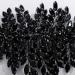 Kercisbeauty Big Statement Full Black Rhinestones Beads Hair Comb for Women Girls Wedding Bridal Black Hair Piece Sparkle Black Jewelry for Special Occasion - Buy Online on GoSupps.com
