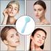 Silicone Manual Facial Cleansing Brush Skin Friendly Waterproof Face Cleaning Scrubber Exfoliator Cleanser Skin Friendly Face Scrubber for Blackheeads Whiteheads Makeup Residues Removal Blue - Buy Online on GoSupps.com