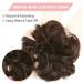 Vlasy Messy Bun Hair Piece - Curly Wavy Scrunchies Extension Chignon - Synthetic Updo for Girls (6# 60g) - Buy Online on GoSupps.com