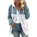 Hanxiulin Women's Fluffy Fleece Jacket - Plush Warm Casual Sweatcoat Windproof 4XL Blue - Buy Online on GoSupps.com