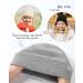 Satin Lined Toddler Beanie - Kids Winter Hat - Cuffed Knit Beanie - Light Grey Heather - Buy Online on GoSupps.com