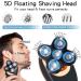 Buy 5-in-1 Electric Razor for Men - Portable USB Rechargeable Waterproof Bald Shaver & Beard Trimmer - International Shipping Available - Buy Online on GoSupps.com