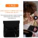 VALICLUD Travel Toiletry Bag Sanitary Napkin Holder & Organizer - Portable Pad Pouch, Earphone & Coin Purse - Black Tote Insert - Buy Online on GoSupps.com