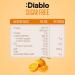  Diablo Diablo Pack of 3 Dark Chocolate Bars with Orange | No Added Sugar Gluten-Free | Suitable for Diabetics | Ideal for Gifting | 75g - Buy Online on GoSupps.com