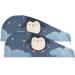Penguins Stars Clouds Hair Towel 2 Pack - Super Absorbent Quick Dry Hair Turbans for Women & Girls - Buy Online on GoSupps.com