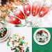 Kalolary 6 Boxes Christmas Nail Sequins Glitter | 3D Nail Art Stickers & Face Body Glitter for DIY Holiday Decor - Buy Online on GoSupps.com