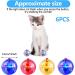 Ghost Hunting Cat Ball Toy - LED Light Interactive Pet Toy for Cats and Dogs - 6 Piece Set - Buy Online on GoSupps.com