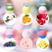 6 Pcs Kids Bath Bombs with Surprise Jewelry - Christmas Gift for Girls | Gentle Bubble Fizzy Bath Balls with Ring, Bracelet, Necklace, and Ear Clip - Unicorn Style - Buy Online on GoSupps.com