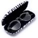 FEFI Zebra Hardcase Glasses Case with Velvety Soft Cover & Matching Microfiber Cloth - Durable Stylish Protection for Your Eyewear - Buy Online on GoSupps.com