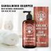 Viking Revolution Sandalwood Men's Shampoo with Biotin & Jojoba Oil | Natural Hair Loss Shampoo for Thinning Hair | Vitamin B5 Infused - 17 Oz - Buy Online on GoSupps.com