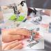 Magnetic Seam Guide Set for Sewing Machine - 8 Pcs, 4 Models - Adjustable Presser Foot, Seam Allowance Ruler, MG1 - Universal Fit - Buy Online on GoSupps.com