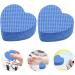 Mikinona Lingettes Coton Non Pelucheuses pour Ongles 200 Pi ces C ur Bleu Taille Standard Polyvalentes pour Dissolution Gel et Nettoyage Extensions Cils Usage Professionnel Voyage - Buy Online on GoSupps.com