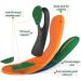 Flat Feet Anti-Fatigue Insoles for Men & Women | High Arch Support for Plantar Fasciitis Heel & Lower Back Pain Relief - Buy Online on GoSupps.com