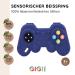 Gigi Kids Bite Rings for Babies | Silicone TV Remote & Gamepad Teether | Easter Gifts for Children 3 Months+ | Black & Blue - Buy Online on GoSupps.com