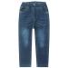 SEAUR Baby Boys Jeans Blue Ripped Jeans with Pockets Elastic Waistband Stretch Casual Trousers Denim Pants for Daily Life 3-4 Years Blue 4