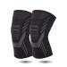 Qiongqin 2 PackKnee Brace for Women and Men -Compression Knee Sleeves for Knee Pain-Knee Support for Arthritis Pain Meniscus Tearing Running Volleyball and Sports(Black L) Black L