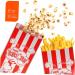 HOMSFOU 250 Pcs Popcorn Packaging Bag Snack Container Cookie Container Chip Container Popcorn Machine Supplies Popcorn Bags Individual Servings Candy Containers Snack Bag Carton Paper Food - Buy Online on GoSupps.com