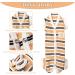 Tony Hoby Dog Suit for Men & Women | Striped Soft Cotton Overall for Dogs | Comfortable Sleepwear S Brown-Boy - Buy Online on GoSupps.com