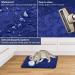 IMPHOM Pet Feeding Mat - Easy to Clean, Waterproof, Nonslip - Small Cat Food Mat to Protect Floors - Buy Online on GoSupps.com