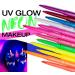 Halloween Glow Eyeliner UV Liquid Colored Pencil Waterproof Smudge-Proof High-Pigmented Colorful Fluorescent Liner Halloween Black Eyeliner 4 - Buy Online on GoSupps.com