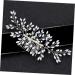 DOITOOL Rhinestone Barrettes Bridal Headpiece Rhinestone Hair Clip Wedding Hair Comb Rhinestone Wedding Headpiece Wedding Hair Pins Bridal Side Comb Bride Crystal Accessories - Buy Online on GoSupps.com