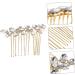 VINTORKY Fashionable Diamond Hair Accessories Decorative Hair Comb Women Headpiece Bridal Hair Clip Bridal Headpiece Hair Accessory Hair Combs for Women Accessories Fine Hair - Buy Online on GoSupps.com