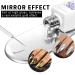 Metallic Mirror Painting Nail Polish - 2x12ml Silver & Gold - Chrome Effect Striper Gel with Brush for DIY Nail Art Manicure - Buy Online on GoSupps.com