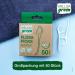 Buy Wellsamed Wellsagreen 50 Organic Floss Picks - Sustainable Dental Floss Sticks Made of PLA for Eco-Friendly Oral Care - Buy Online on GoSupps.com