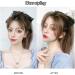 Bangs 2 Pieces Synthetic Fake Fringe Women's Fringe Clip in Hair Bangs Hairpiece Natural Hair Middle Part Two Sides Bang Hair Piece Clip in Extensions Bangs Hair Clip(Light brown) - Buy Online on GoSupps.com