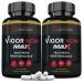 Justified Laboratories (2 Pack Vigor Now Max 1600MG Advanced Men's Health Formula 120 Capsules