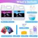 Let's Resin 80oz Crystal Clear Casting Resin Kit - Bubbles Free Epoxy Resin for Tumblers, Molds, Jewelry - Includes Hardener & 6 Mica Powders - Large Silicone Cup Included - Buy Online on GoSupps.com