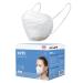 BYD CARE KN95 Respirator 50 Pieces Breathable & Comfortable Foldable Safety Mask with Ear Loop for Tight Fit GB2626 White  Regular