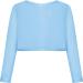 Bonny Billy Girls Cotton Bolero Shrug | 3-4 Years | Light Blue - Buy Online on GoSupps.com