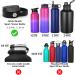 Buy Phulwel Auto-Flip Kiden for Hydro Flask Wide Mouth - Replacement Lid with Button Closure (Black) - Sports Caps Water Bottle Accessories - Buy Online on GoSupps.com