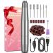Nail drill nail miller manicure set electrical milling cutter for gelail 20 000 rpm electrical nail files at adjustable speed and direction for gelail acrylic nails natural nails
