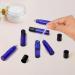 Belle Vous Cobalt Blue Roll-On Glass Bottles (10ml) - 24 Pack Essential Oil Set with Stainless Steel Roller Balls for Aromatherapy & DIY Rollers - Perfect for International Shipping - Buy Online on GoSupps.com