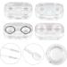 Hapinary 8-Style Travel Case for Contact Lenses - Mini Plastic Storage Box with Tweezers & Containers for Easy Organization - Buy Online on GoSupps.com