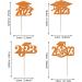 Pack of 36 2023 Cake Decorations Glitter Class of 2023 Congrats Grade Cap Cupcake Toppers Graduation Cake Decoration for Graduation Theme School Boys Girls Graduate Party Cake Decorations Orange Orange 36 Pieces - Buy Online on GoSupps.com