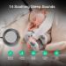 Grey 15.2 White Noise Machine - 14 Soothing Sounds, Night Light, Timer Feature for Baby & Adult Sleep - Plug-in Sound Machine - Buy Online on GoSupps.com