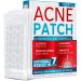 Acne Patches - Hydrocolloid Bandages with Salicylic & Hyaluronic Acids and Tea Tree Oil - Pimple Patches for Cystic Acne, Blemishes & Breakouts (120 Invisible Zit Stickers)