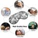 Buy Diamond Crystal Sleep Mask for Women | Adjustable Eye Shades with Elastic Strap | Luxury Sleep Accessories - Buy Online on GoSupps.com