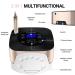 MelodySusie Professional 2-in-1 Nail Drill & Lamp - 30000 RPM, 60W Dryer for Acrylic, Gel & Poly Nails - Salon Quality at Home (Gold) - Buy Online on GoSupps.com