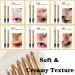 Gleamon Double-Ended Eyeshadow Pencil 2-In-1 Pearlescent Eyeshadow Makeup Pen Stick Double Ended Eye Shadow Stick Waterproof Long Lasting Eyeshadow Highlighter Stick (3PCS+wooden tea brown) - Buy Online on GoSupps.com