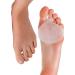 Brison Health Metatarsal Pads - Soft Gel Foot Cushions for Pain Relief | 2 Pairs (Clear) - Buy Online on GoSupps.com